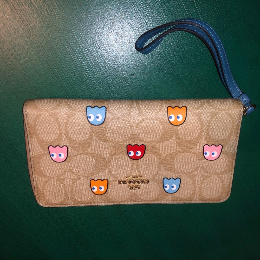 Coach pac man wallet GHOST PRINT
